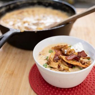 Smoked Baked Potato Soup Smoked Baked Potato Soup